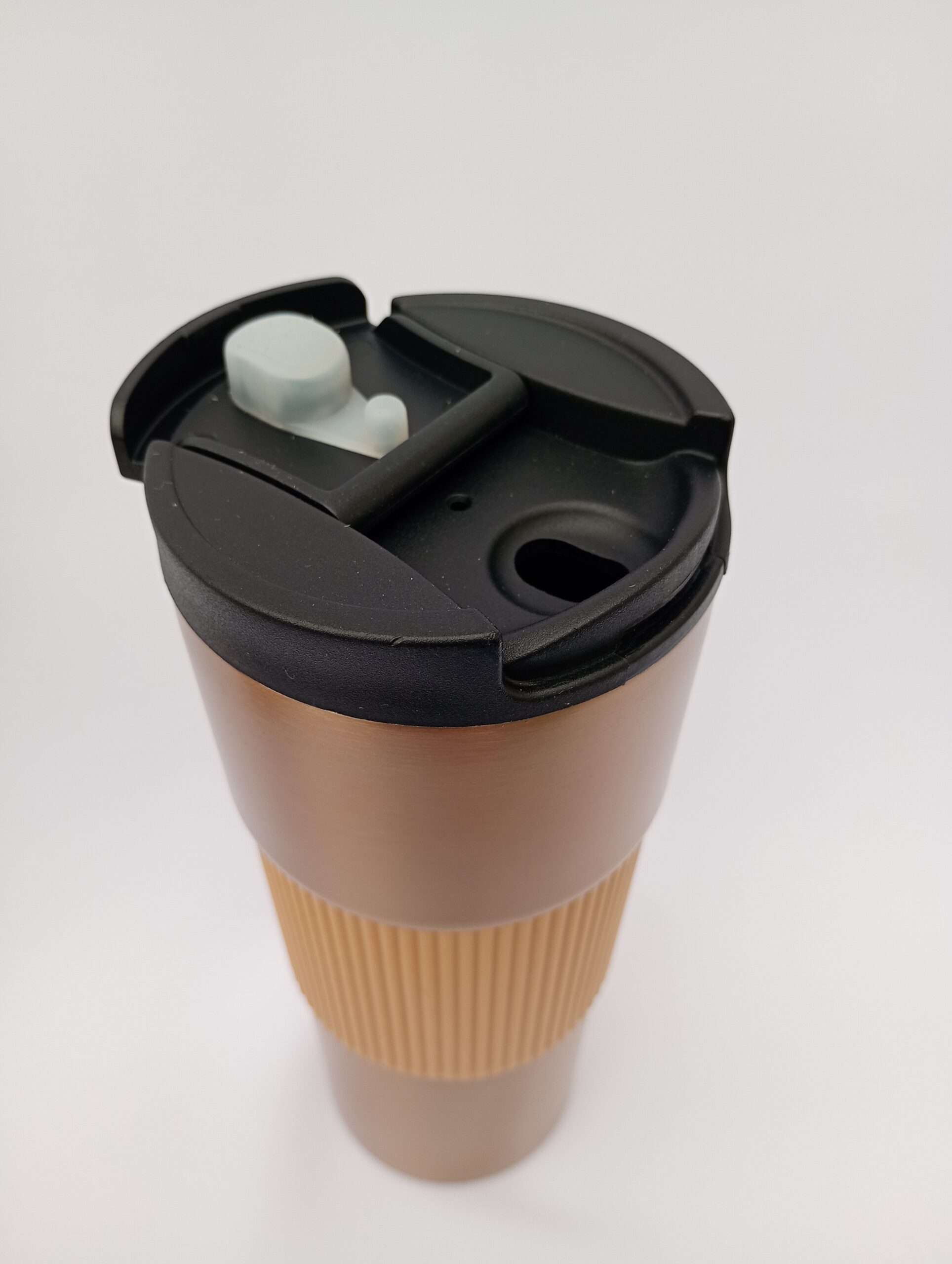 Vaso térmico cafetero cromado - Imagen 6