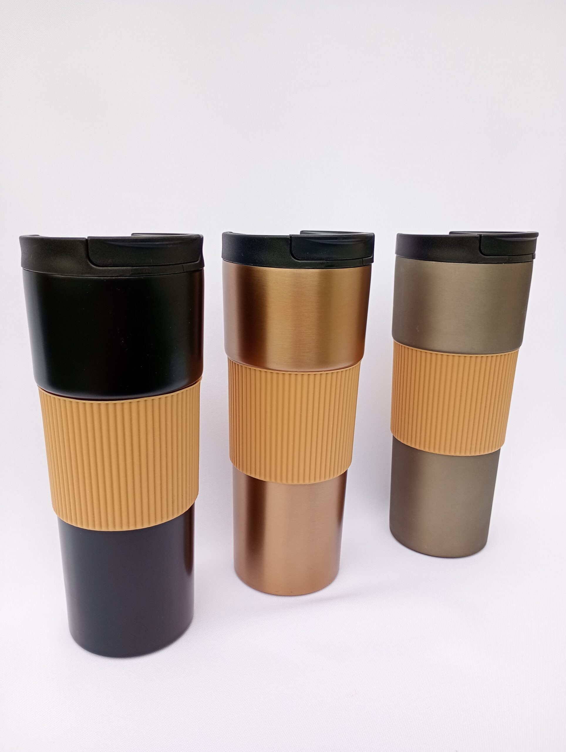 Vaso térmico cafetero cromado - Imagen 7