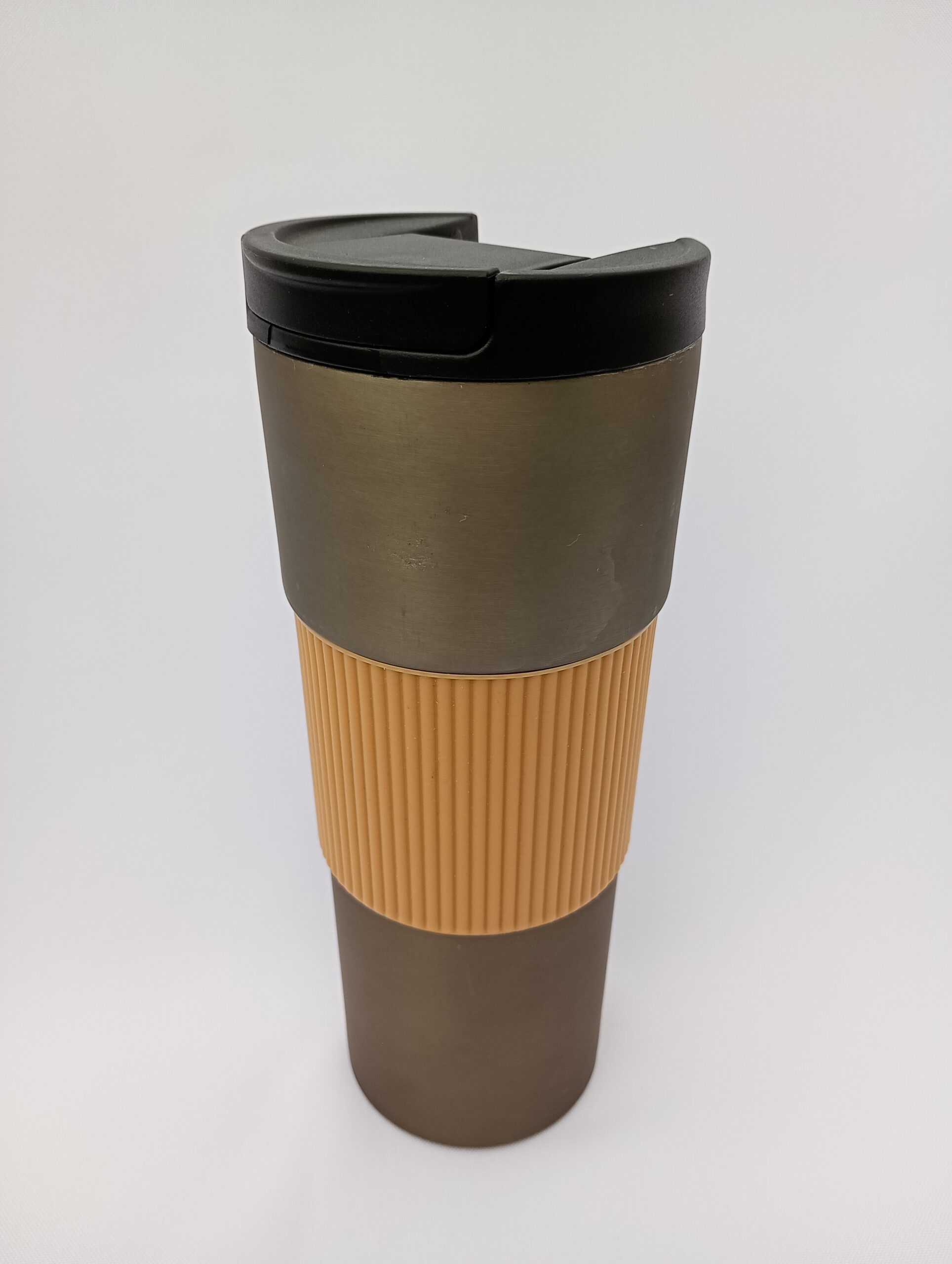 Vaso térmico cafetero cromado - Imagen 3